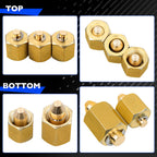 10810 Injector Rail Fuel Line Cap Set Block Off Cap 5 Pieces