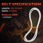 Blade Spindle Belt Idler Kit for Cub Cadet Ultima ZT2 ZTS2 ZT3 60 Inch Decks