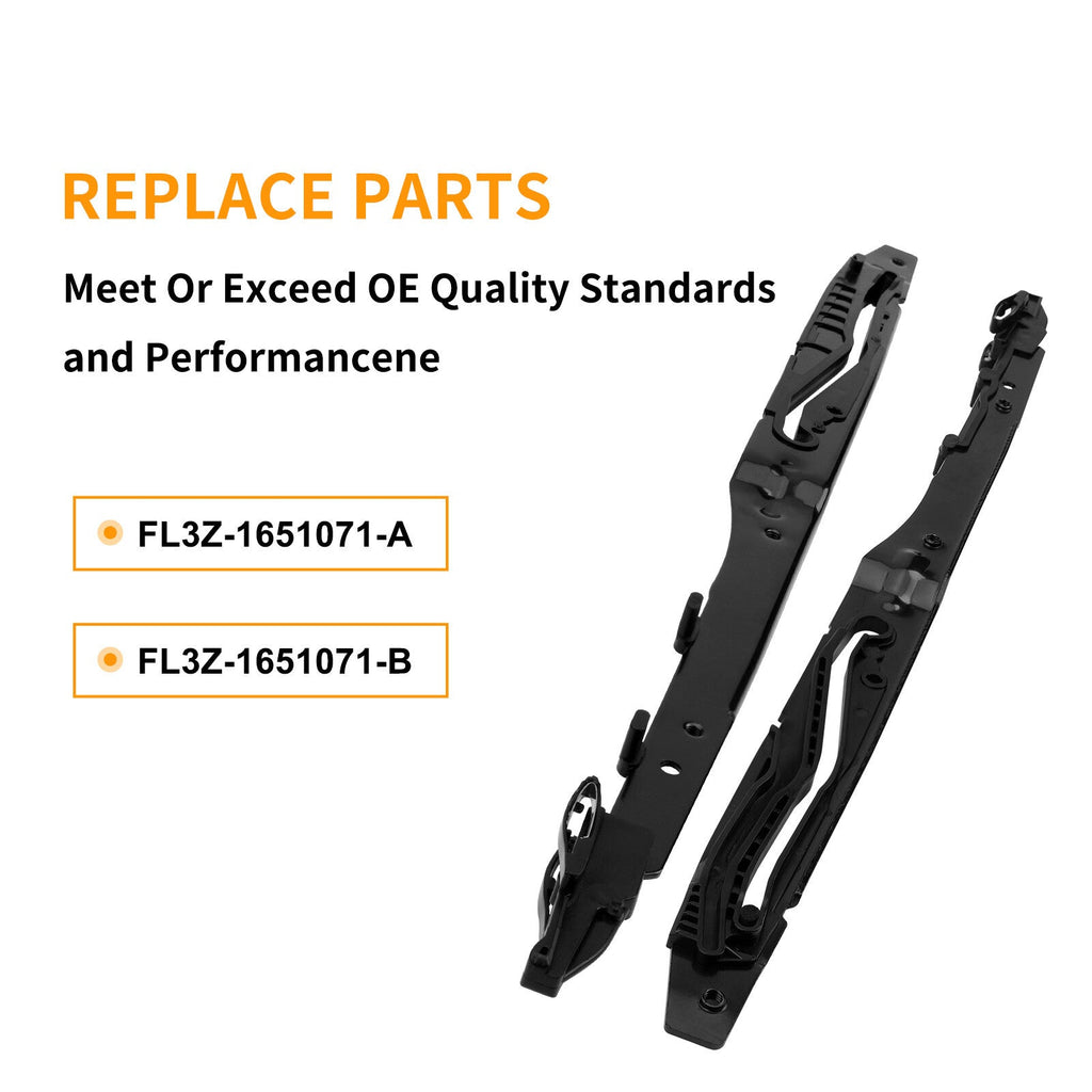 Sunroof Track Rails Repair Kit Left Right For 15 To 24 Ford F150 Expedition