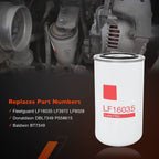 LF16035 Fuel Oil Lube Filters for 1989 2018 Dodge Ram 2500 Cummins 5.9L 6.7L 12X