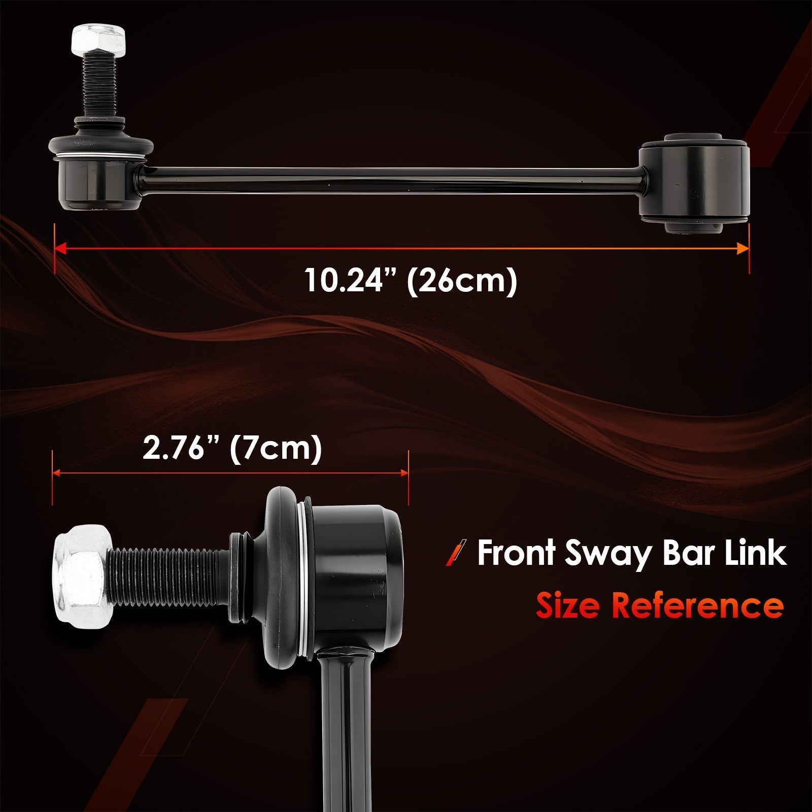 Rear Sway Bar End Links Kit for Chevy GMC Cadillac Hummer 2000 2020 2X