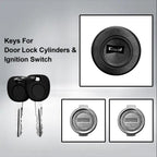 Ignition Switch Front Door Lock Cylinders for Chevy Silverado GMC Sierra 03 07