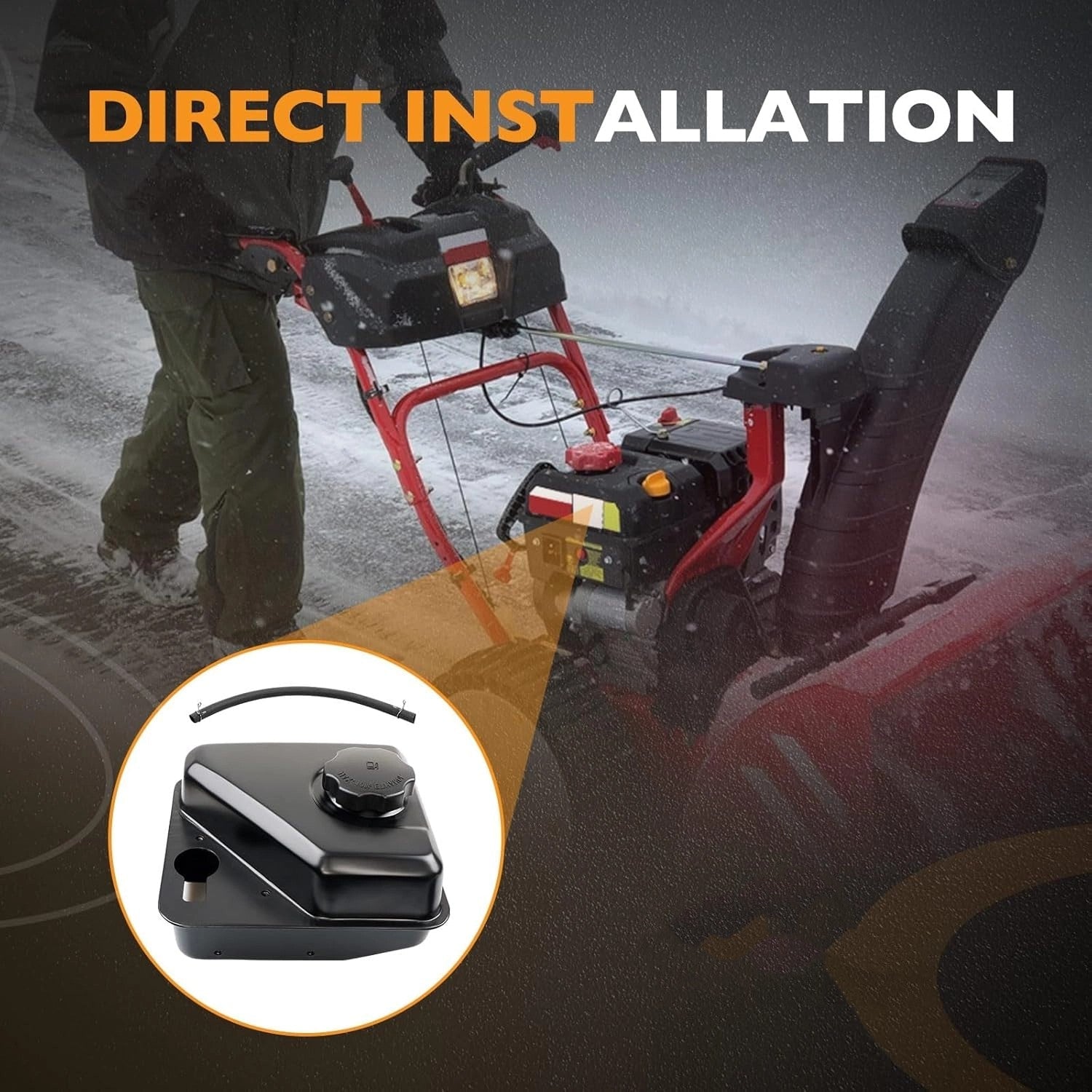 95110653A 95110653B Tiller Fuel Gas Tank For MTD Cub Cadet 208cc Snow Blower