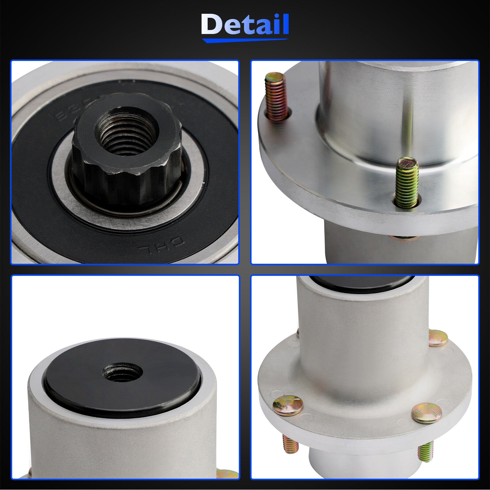 125981 Deck Blade Spindle For Hustler Fastrak Raptor SDX SD 48 54 60 In Mower
