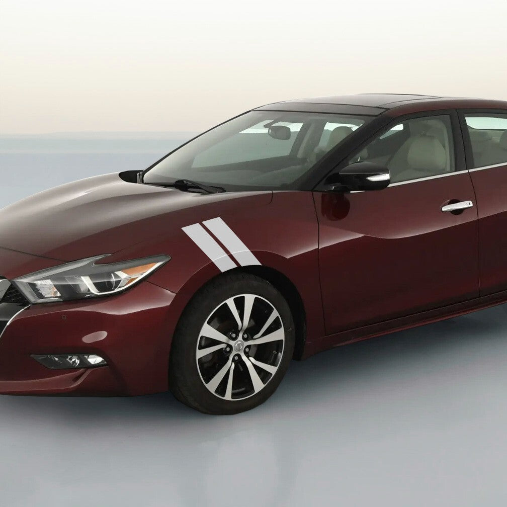 3 Inch Fender Hash Mark Stripe Decal Graphic Kit for Nissan Maxima