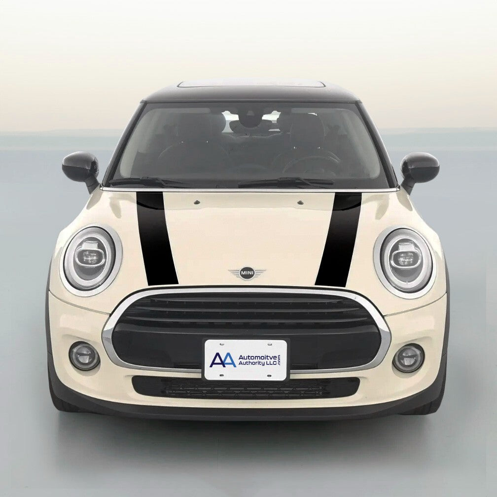 5 Inch Vinyl Bonnet and Boot Rally Stripes Racing Stripe Bonus Kit for Mini Cooper
