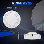 6PG03SZ1 Front Wheel Center Hub Cap Cover for Ram 4500 5500 2019 2021 2 Pcs