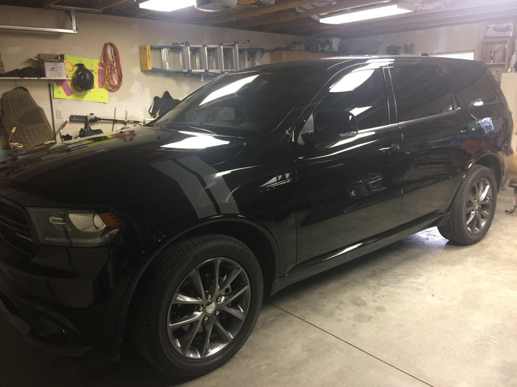 4 Inch Dual Fender Stripe Hash Mark Stripe Decal Graphic Kit for Dodge Durango