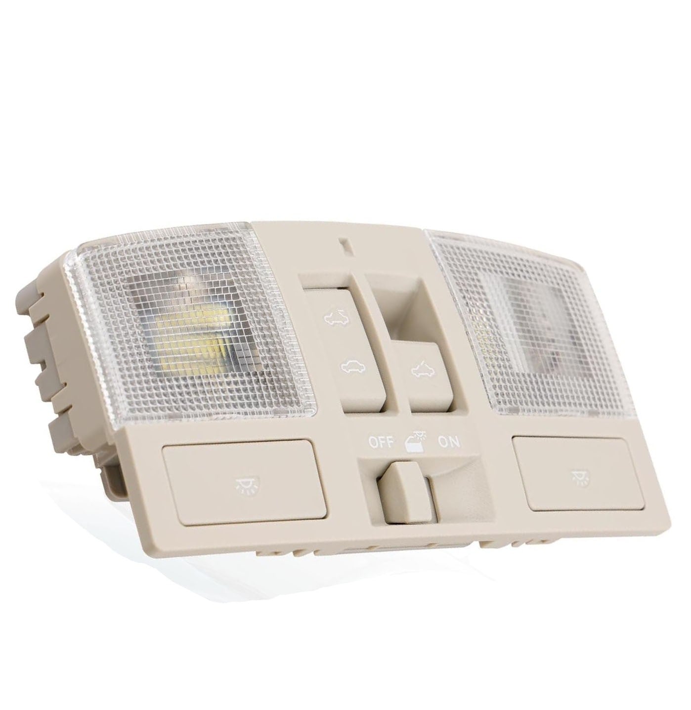 BBM669970B75 Overhead Console w LED Light & Sunroof Switch for 2010 2013 Mazda 3