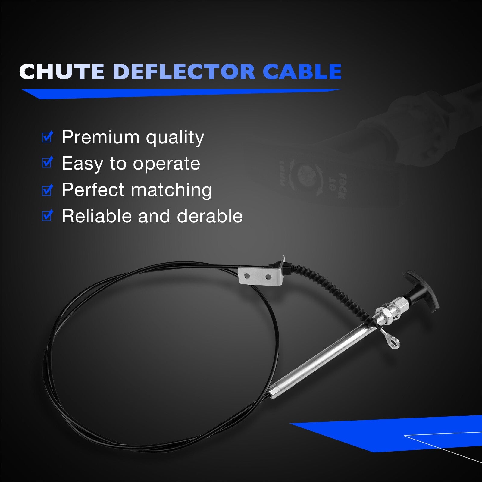 AM134404 Spout Control Input Cable for John Deere 44 Inch Snow Blower X340 X500