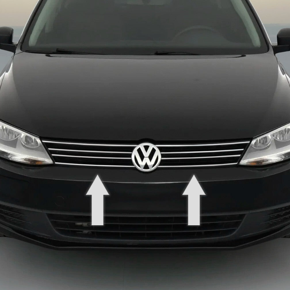 Chrome Grille Grill Trim for Volkswagen Jetta 11 12 13 14 15