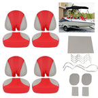 Red Gray Full Set Seat Covers for Sea-Doo Speedster 150 2007-2011