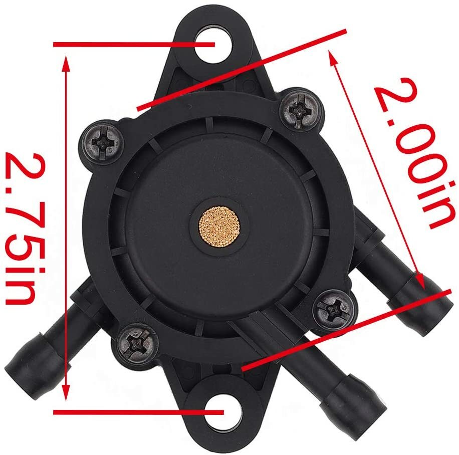 808656 2439316S 490407001 Fuel Pump for Kohler Kawasaki Briggs Honda