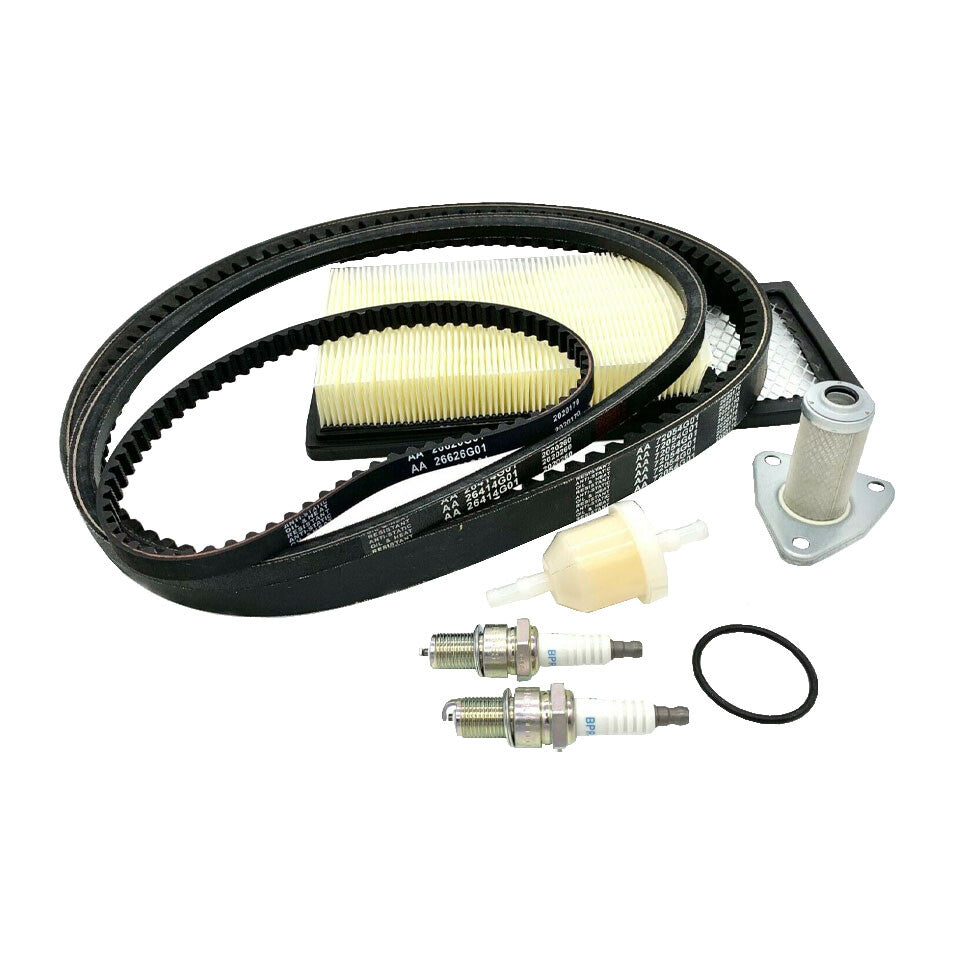 Tune Up Kit for EZGO TXT 94 to 05 Drive Starter Timing Belts Filters Plugs