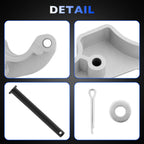 17057751 Aluminum Tarp Stop Easy Off Cast Kit for Pro Trucking Products 6 Piece