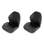 2Pcs Black Sewn Bucket Seats For Yamaha Rhino 450 660 700 5UG-F4710-00-00