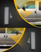 Metal Exterior Door Handle Driver Passenger Side Set For Chevy Astro GMC 85 05