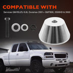 J44645 Front Crankshaft Seal Wear Sleeve Installer Tool for Isuzu 6.6L Duramax