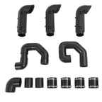 Snorkel Riser Kit for 2016-2021 Polaris RZR Turbo 4 S 4 XP 4 Painted Black