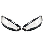 Clear Headlight Headlamp Lens Covers Left and Right for Audi A6 C7 2011 2015