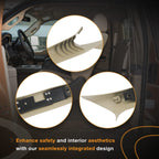 A Pillar Interior Trim Grab Handle Left Right for Ford F150 Lincoln 04 08 Beige