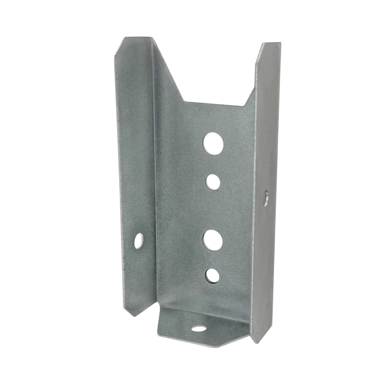 Galvanized 2x4 Fence Bracket Connector for Wood Post Deck Railing 20 Gauge 40 Count