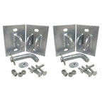 Floating Stationary Dock Connector Hinge Kit Male Female T Style Brackets 2