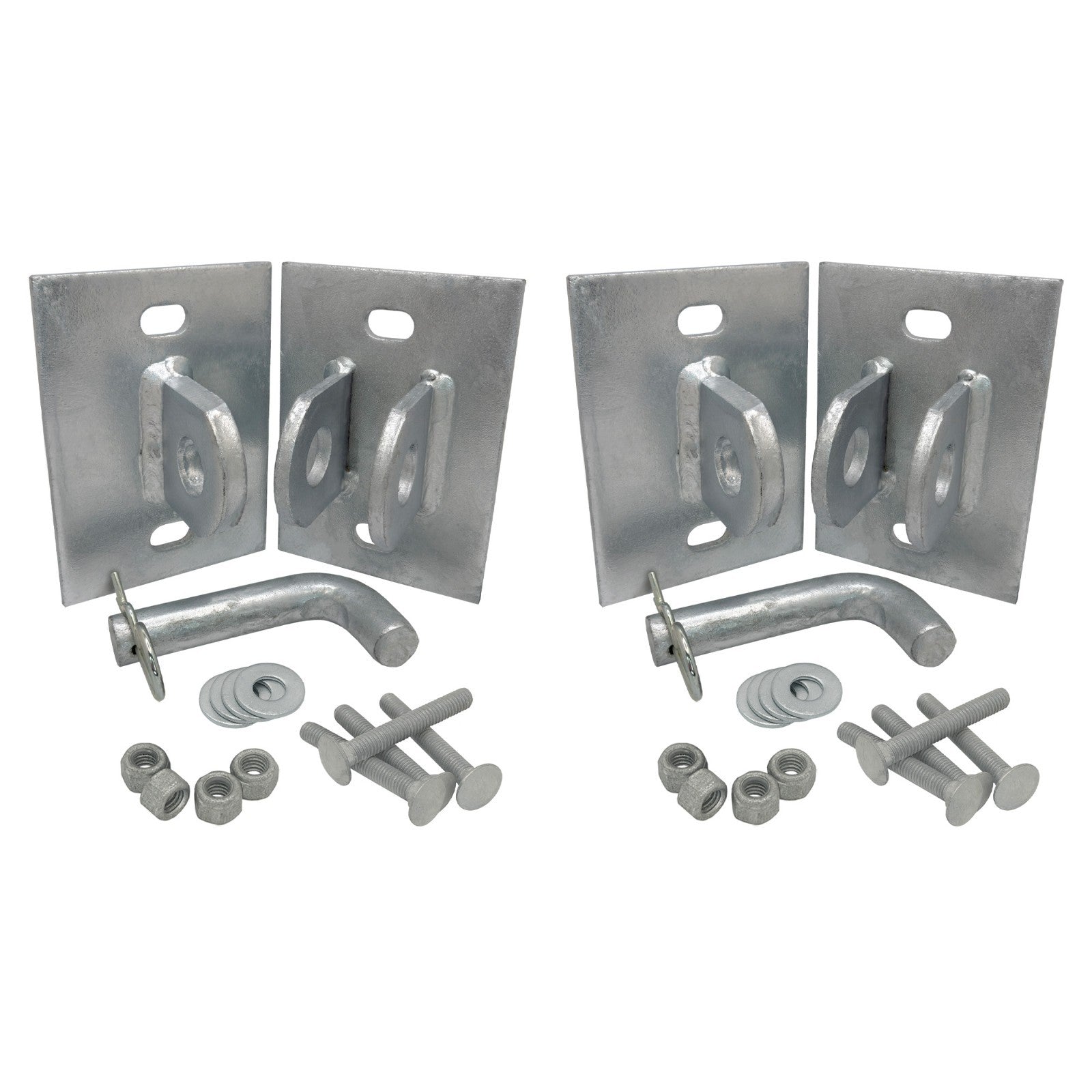 Floating Stationary Dock Connector Hinge Kit Male Female T Style Brackets 2