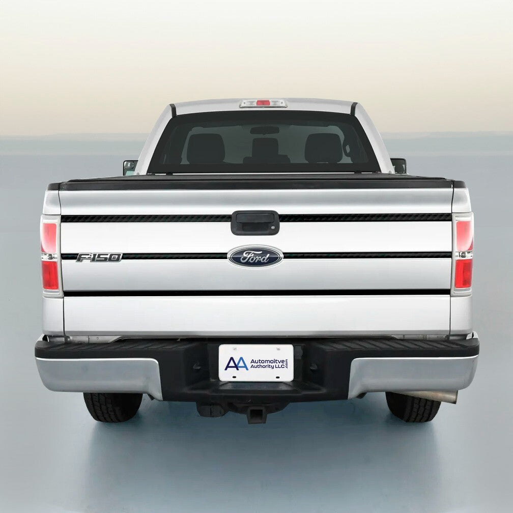Auto Authority Carbon Fiber Tailgate Trim Molding for Ford 2009 2014 F150