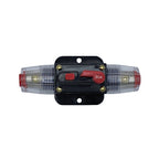 80A Inline Circuit Breaker Stereo Audio Manual Reset for Auto Marine RV