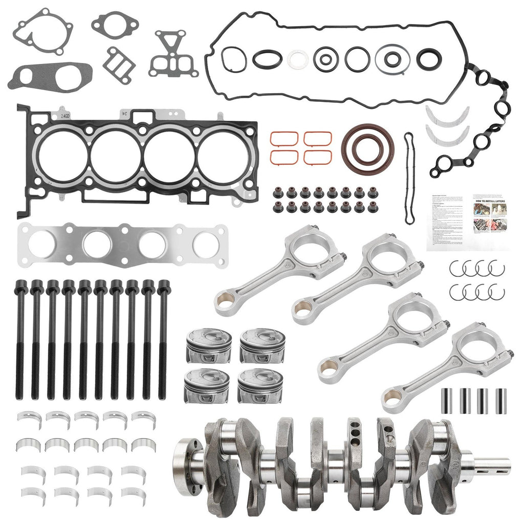 G4KJ Engine Rebuild Kit Overhaul Headgasket Piston for Kia Hyundai 2011 20
