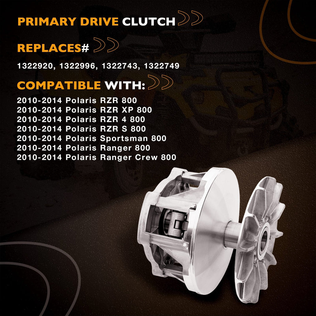1322920 1322996 Primary Drive Clutch for Polaris RZR 800 Ranger Crew 2010 2014