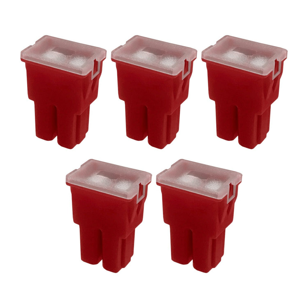 50A Straight Female Fuse Cartridge FLF PAL Auto Link for Car Truck RV SUV 5 Pack
