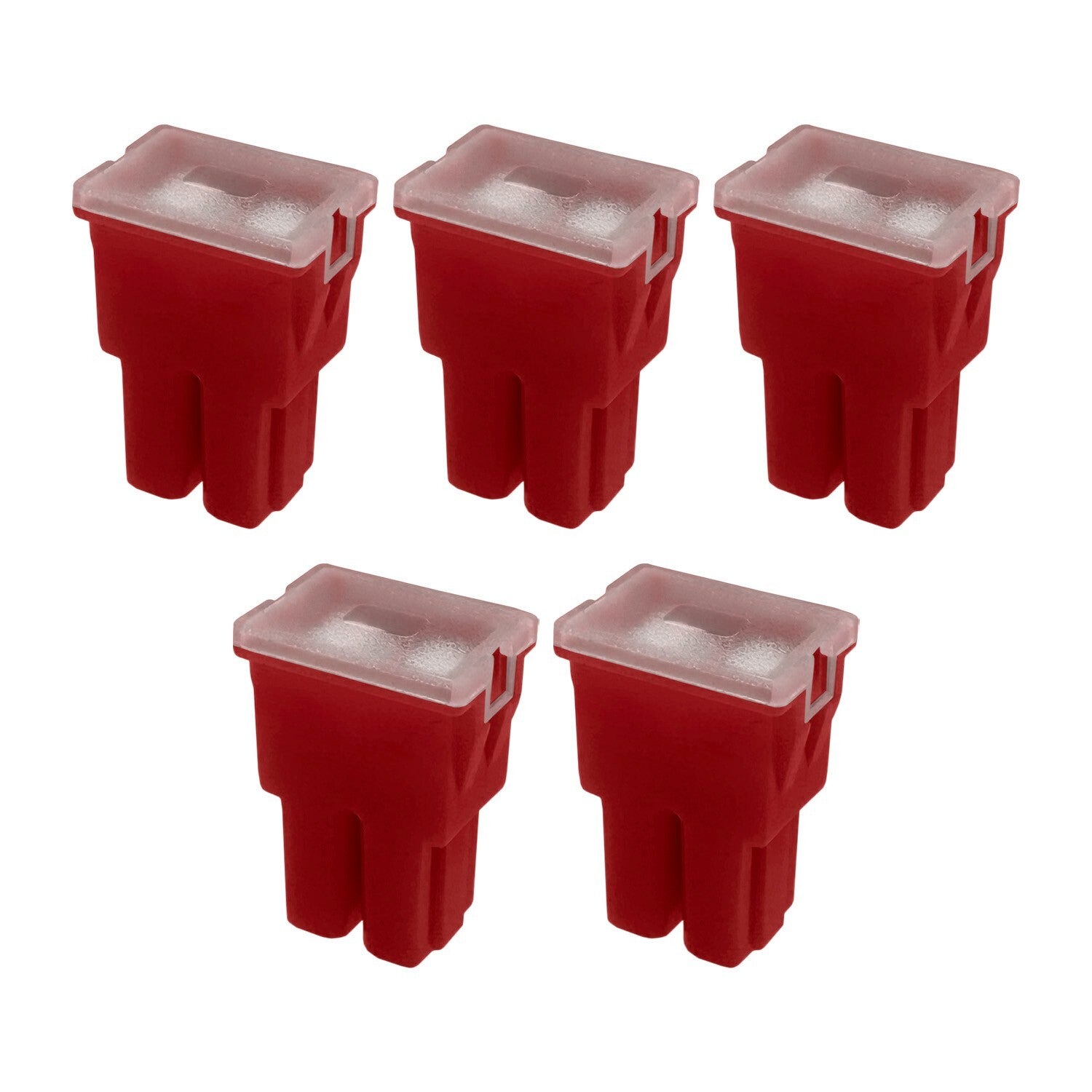 50A Straight Female Fuse Cartridge FLF PAL Auto Link for Car Truck RV SUV 5 Pack