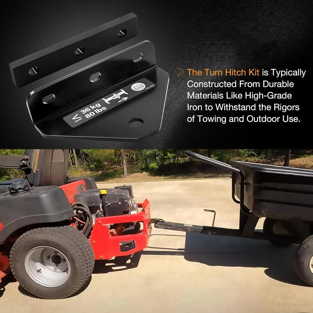 109 9487 Hitch Kit for Exmark Toro Zero Turn Lawn Mower Trailer