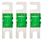 Mini ANL Fuse 30A 32V AFS Fuses For Auto Marine Stereo Audio Video 3 Pack
