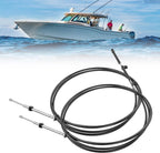 9FT Outboard Throttle Control Shift Cable for Mercury Mariner Gen I 2PCS