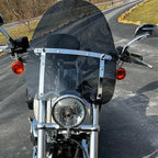 Smoke 18x16 Motorcycle Windshield for Yamaha V Star Honda Valkyrie 1500 1800