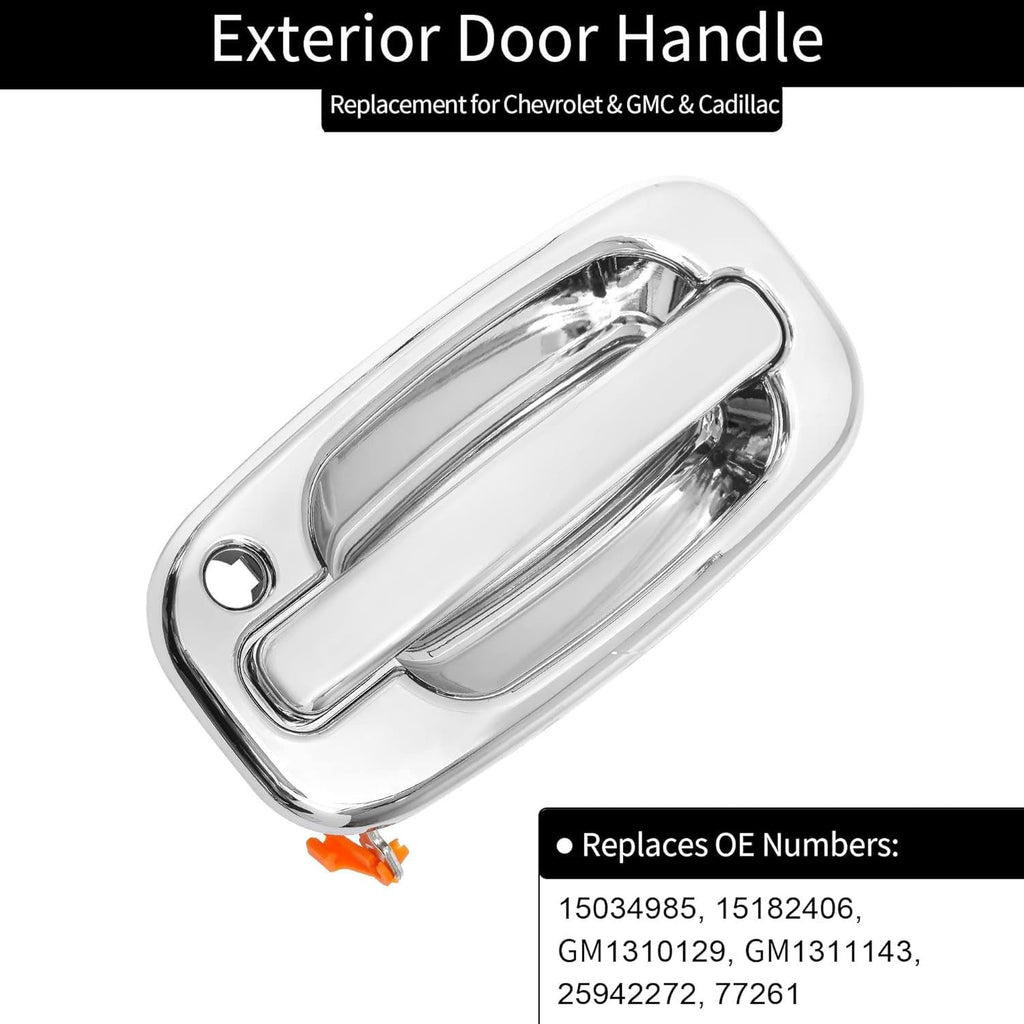 15034985 Exterior Door Handles For Chevy Silverado GMC Yukon Cadillac 1999 07 2X