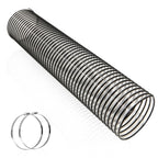 41882 Lawn Vacuum Hose 6x84 Inch with Clamps for Agri Fab Mow N Vacs 69860