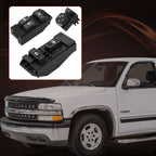 Power Window Door Mirror Switch LH RH Set for 00 02 Chevy Silverado GMC Sierra