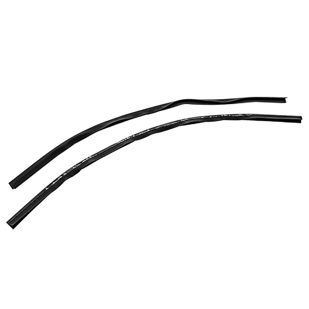 Front Bumper Lower Black Adhesive Strip Set Style for Subaru BRZ 2022 2023 22 23