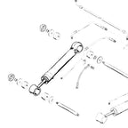 98703A26 98704A26 Trim Tilt Ram Cylinder Port & Starboard For MerCruiser Bravo