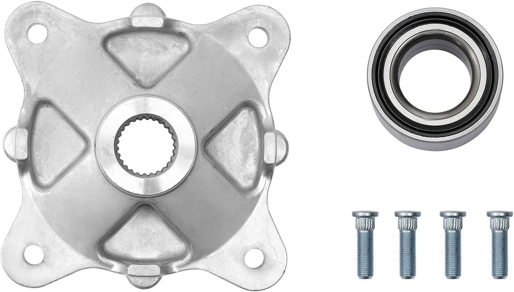 Rear Wheel Hub Bearing and Studs Kit for Polaris Ranger 500 450 400 800 700 570