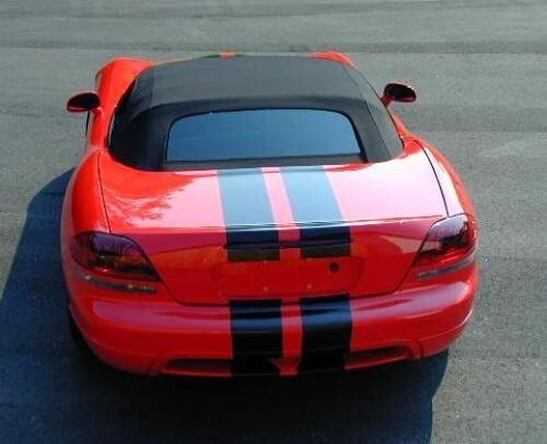 8 Inch Vinyl Rally Stripes Racing Stripe Kit Hood Trunk Roof for Dodge Viper