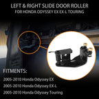 Center Sliding Door Hinger Rolle Left Right Side for Honda Odyssey 2005 to 2010