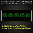 Driver Door Keyless Entry Number Keypad For 01 12 Lincoln Ford F 250 350 450 550