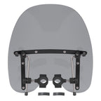 Smoke 18x16 Motorcycle Windshield for Yamaha V Star Honda Valkyrie 1500 1800