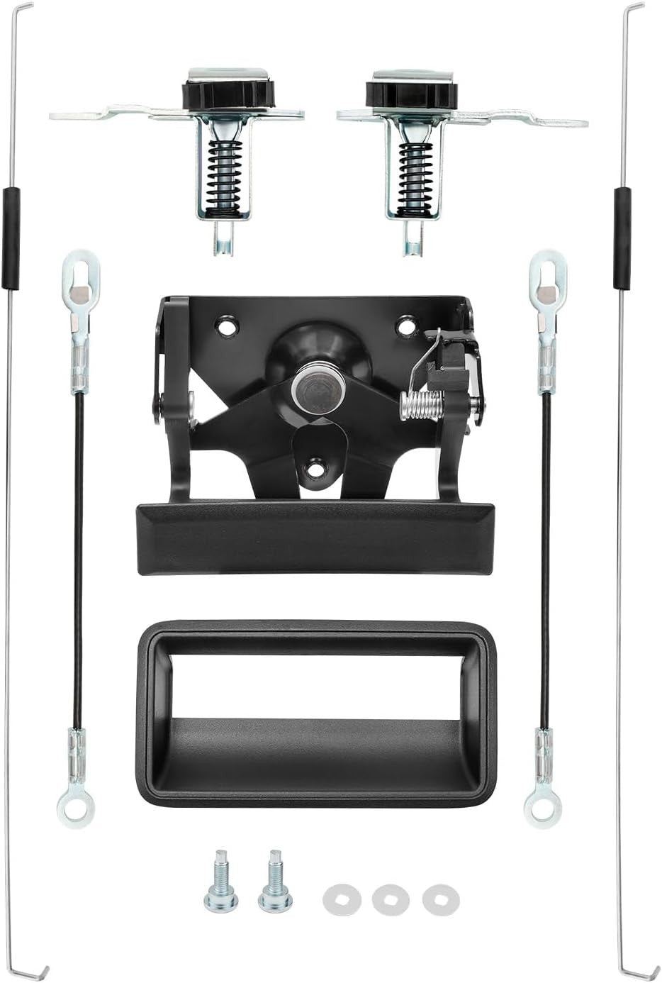 Tailgate Handle Latch Bezel Rebuild Kit for GMC C K 1988 2002 1500 2500 3500