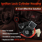 Ignition Lock Switch Cylinder Housing For Kia Sedona Hyundai Sonata 2015 2021